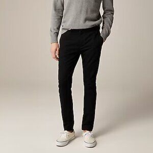 J. Crew Men's 250 Skinny Fit Pants Stretch Chino Black Size 30x30 NWOT